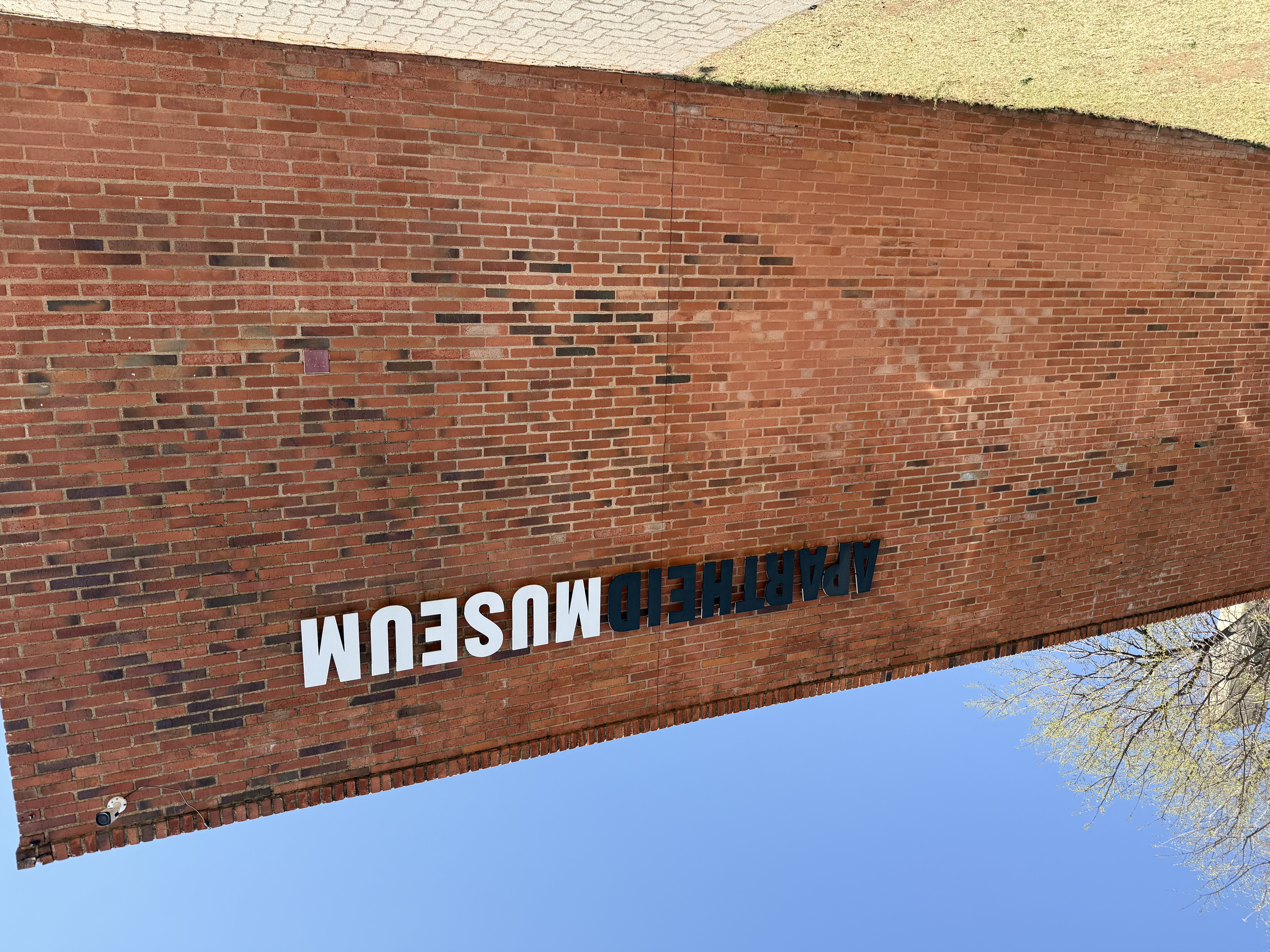 Apartheid Museum i Sydafrika