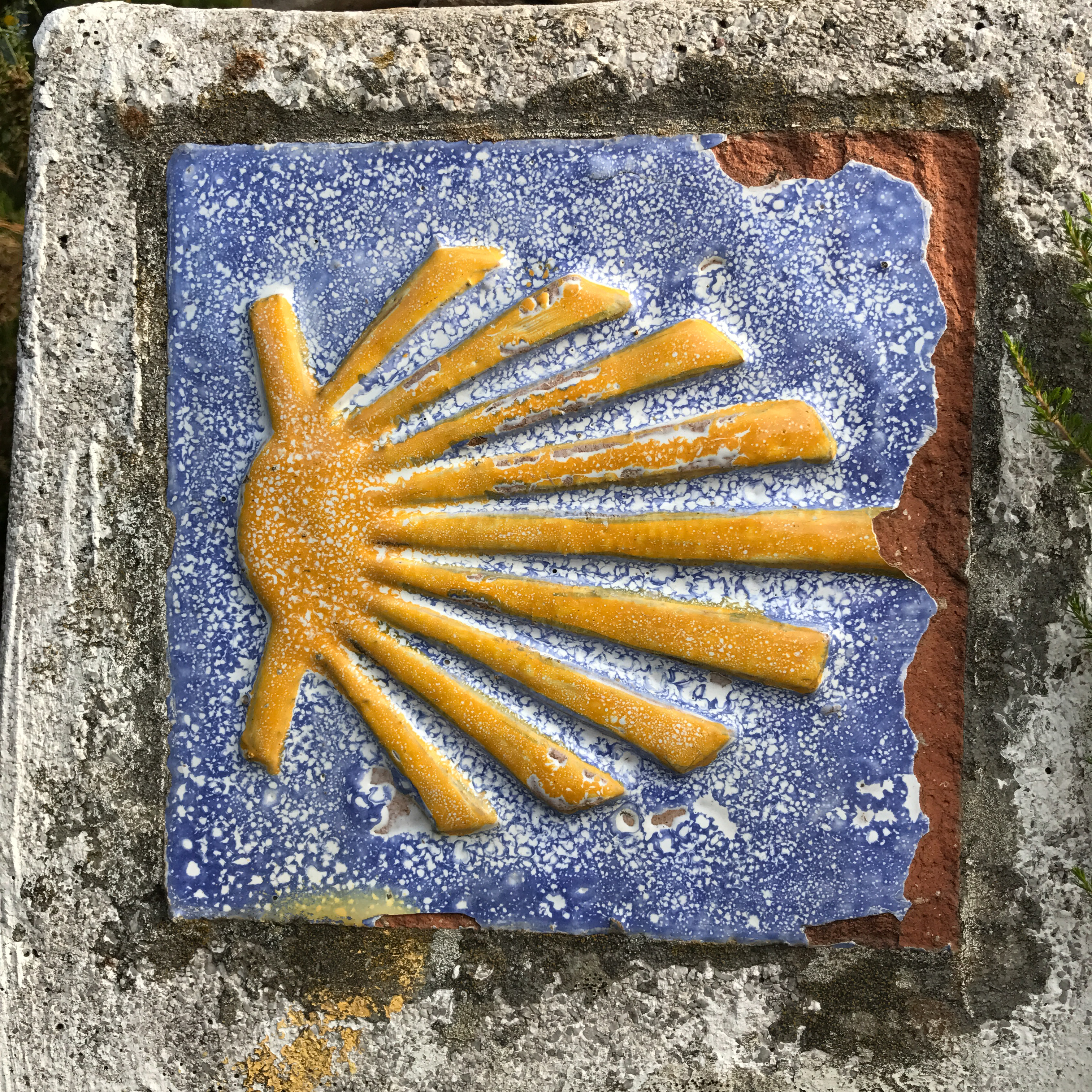 camino-primitivo-pilgrimsrute-musling-symbol-spanien