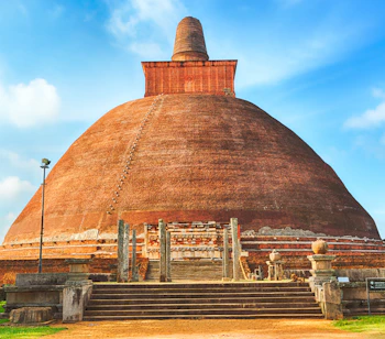 Jetavanaramaya stupa i Anuradhapura, Sri Lanka - UNESCO verdensarv buddhistisk tempel